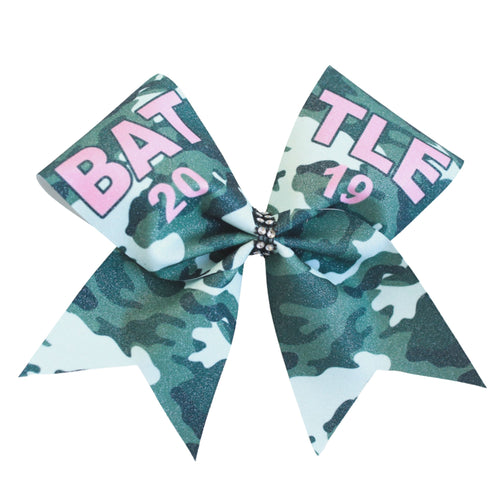 BATTLE 2019 Glitter Cheer Bow