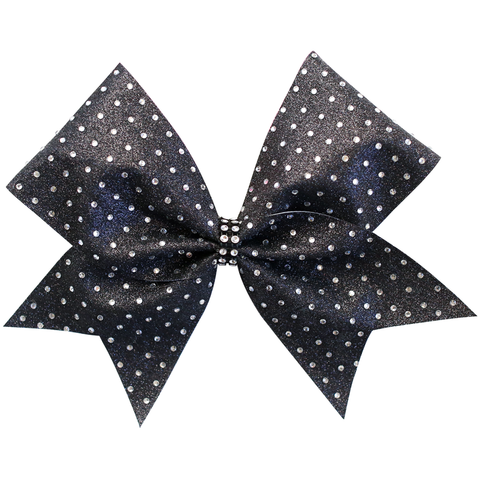 Pink Scattered Bling Cheer Bow