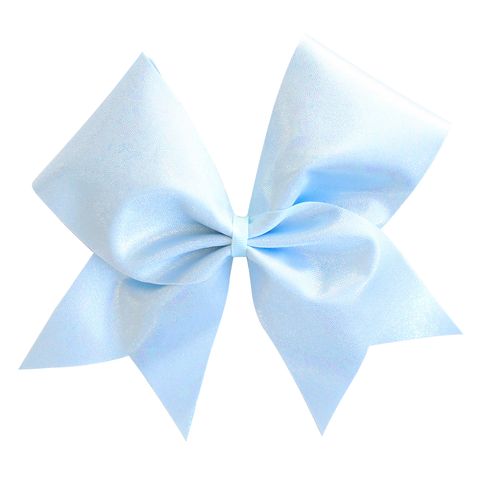 Blue Shine Cheer Bow