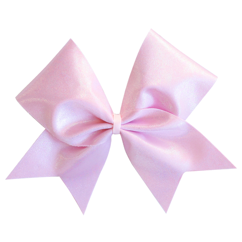 Mint Pink 70's Cheer Bow
