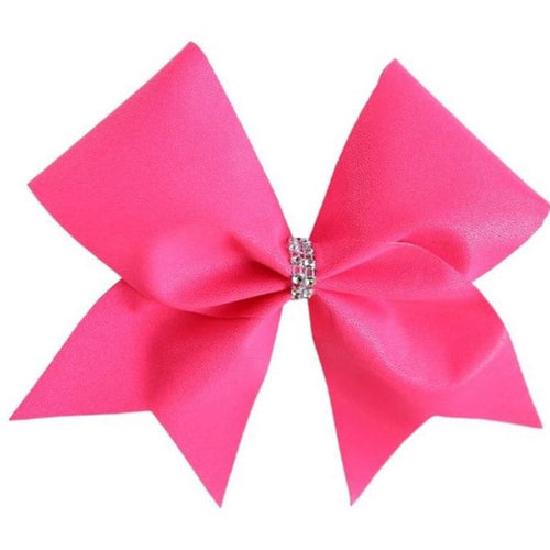 Ruby Pink Cheer Bow