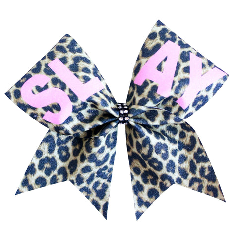 Trick or Treat Glitter Cheer Bow