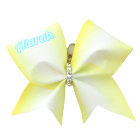 Amber Personalised Mini Cheer Bow Keyring