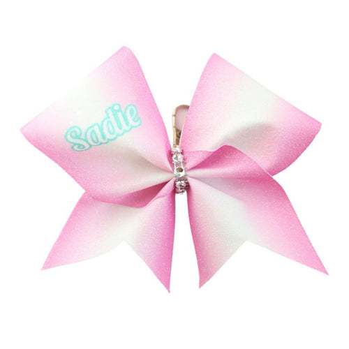Sadie Personalised Mini Cheer Bow Keyring