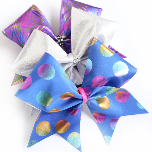 BBM Make Your Own Bow Kit - Multi Coloured Dots