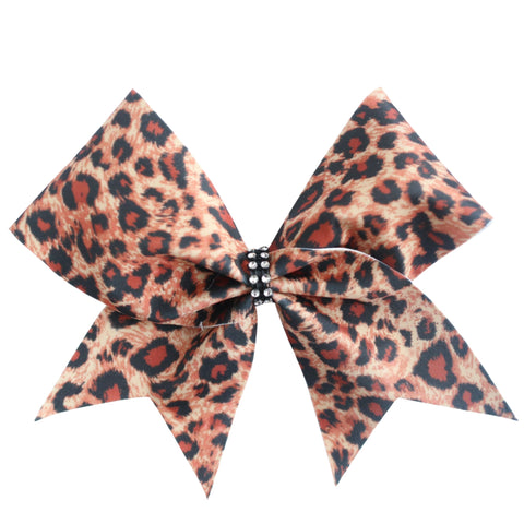 Mint Pink 70's Cheer Bow