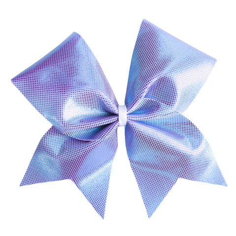 Pink Laser Cheer Bow