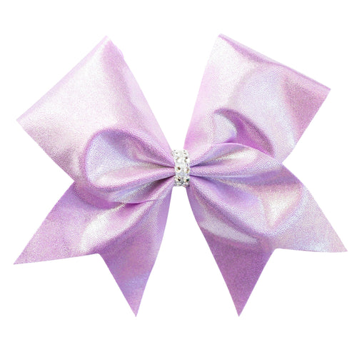 Lilac Shine Cheer Bow